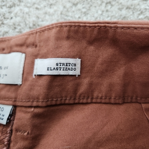 Women's High-Rise Everyday Chino Shorts - A New Day Brown - Picture 11 of 13
